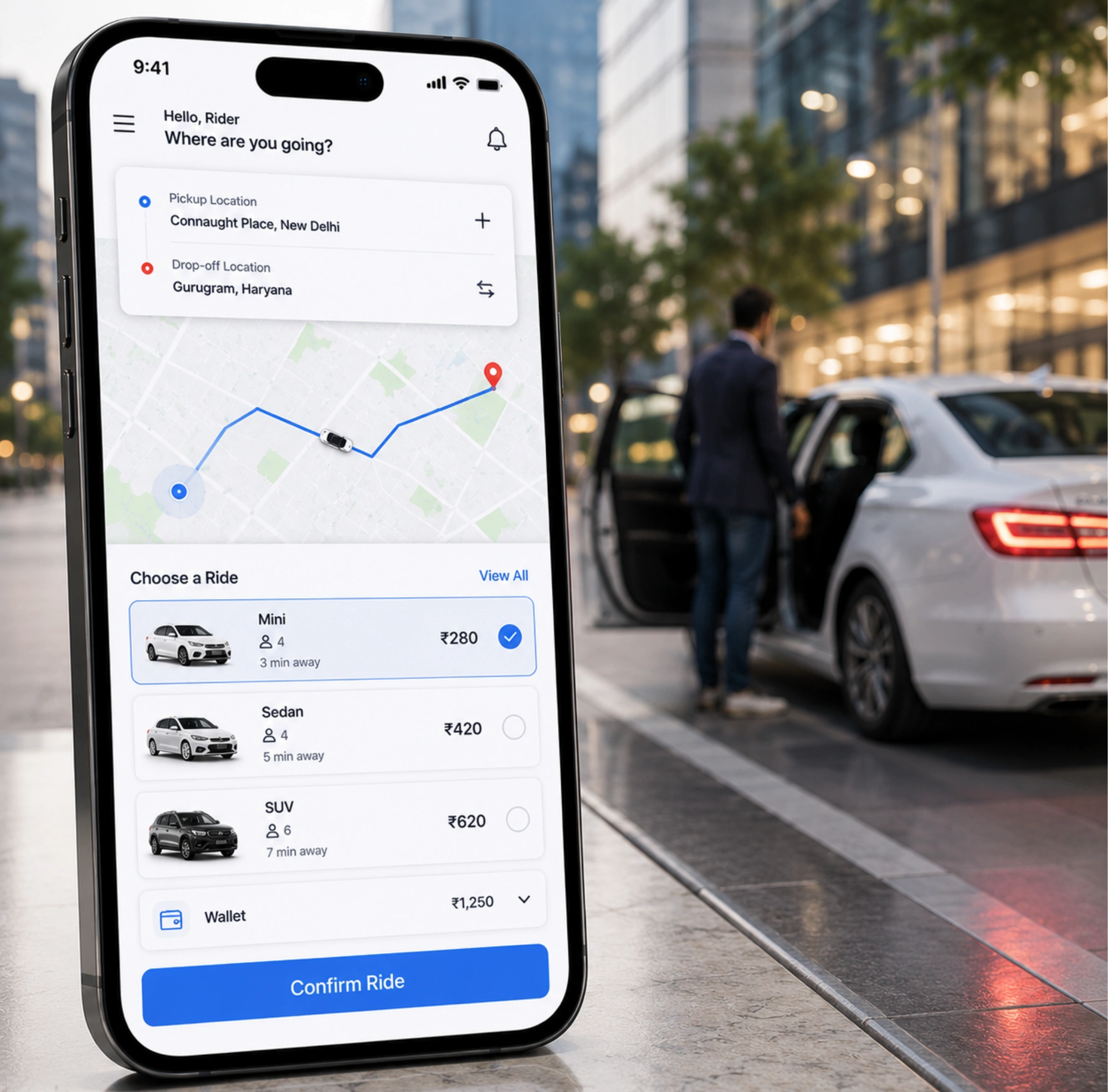 White-Label Ride Sharing App Development